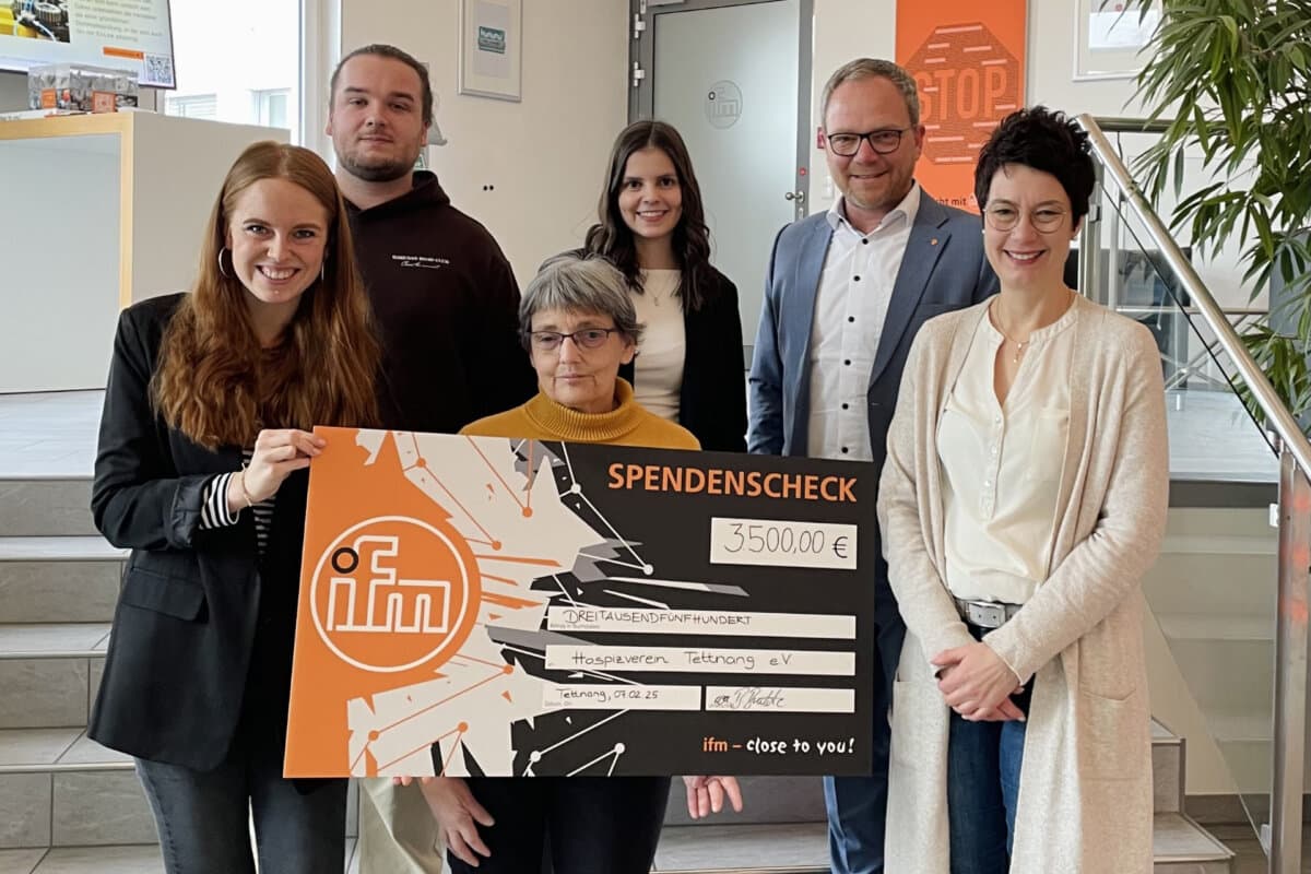Der Erlös des IFM-Weihnachtsmarkts geht in diesem Jahr unter anderem an den Hospizverein Tettnang.