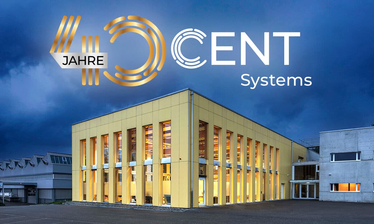 Cent Systems feiert 40-jähriges Bestehen